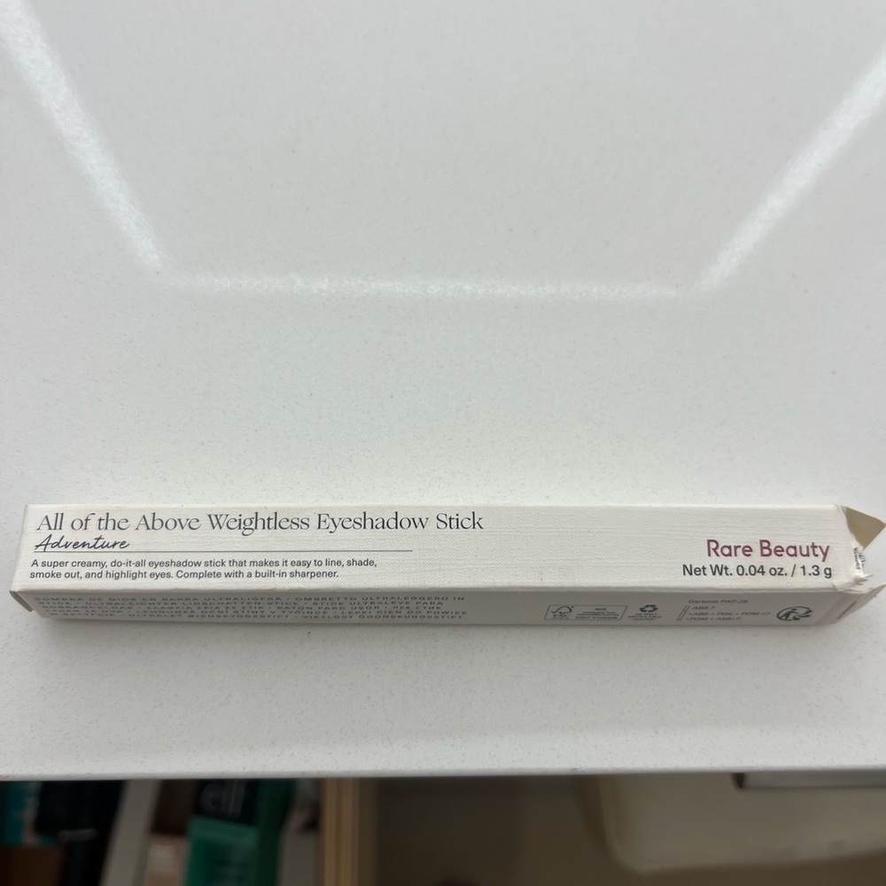 NWT all of the above weightless eyeshadow stick rare beauty